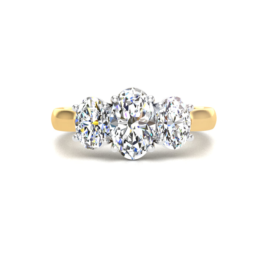 Oval Cut Diamond Ring