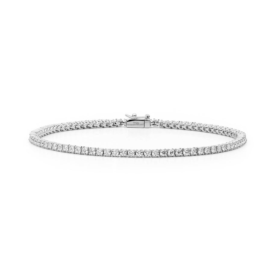 18ct Gold 1.00ct Diamond Tennis Bracelet