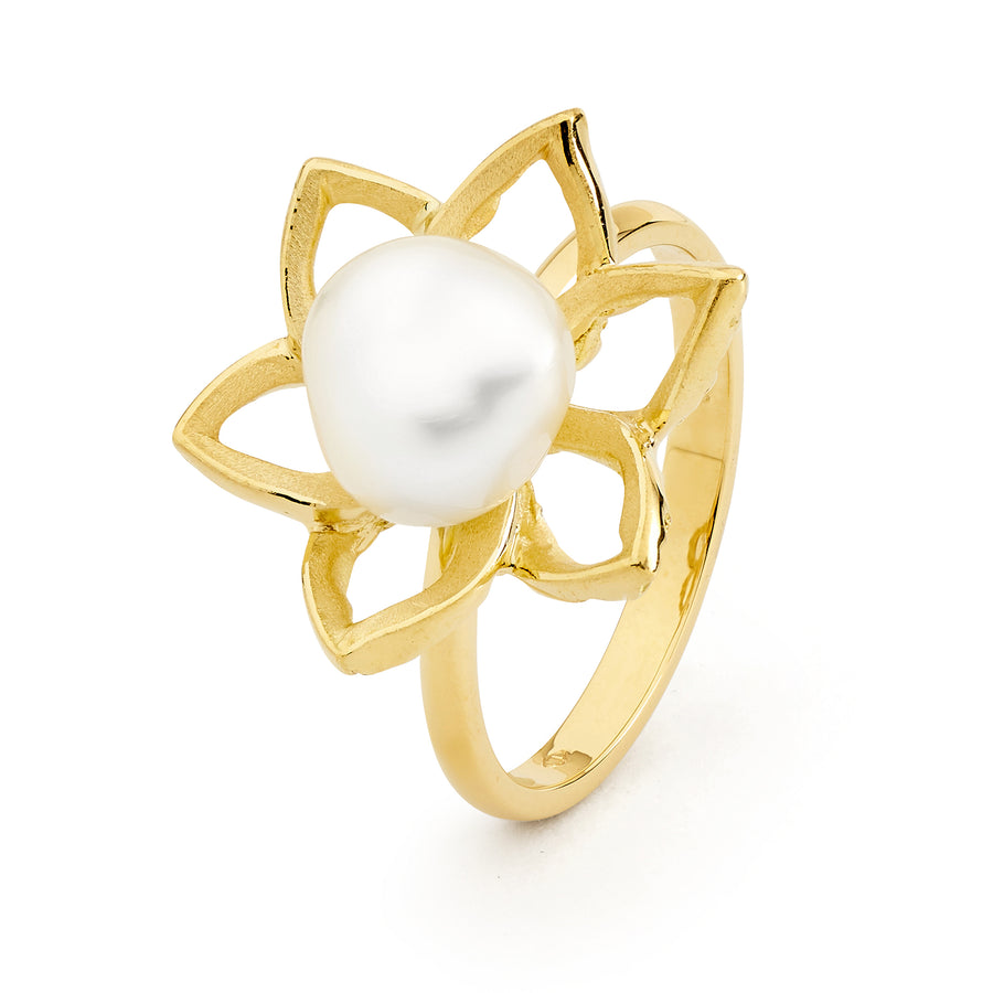 'Wildflower' South Sea Pearl Ring