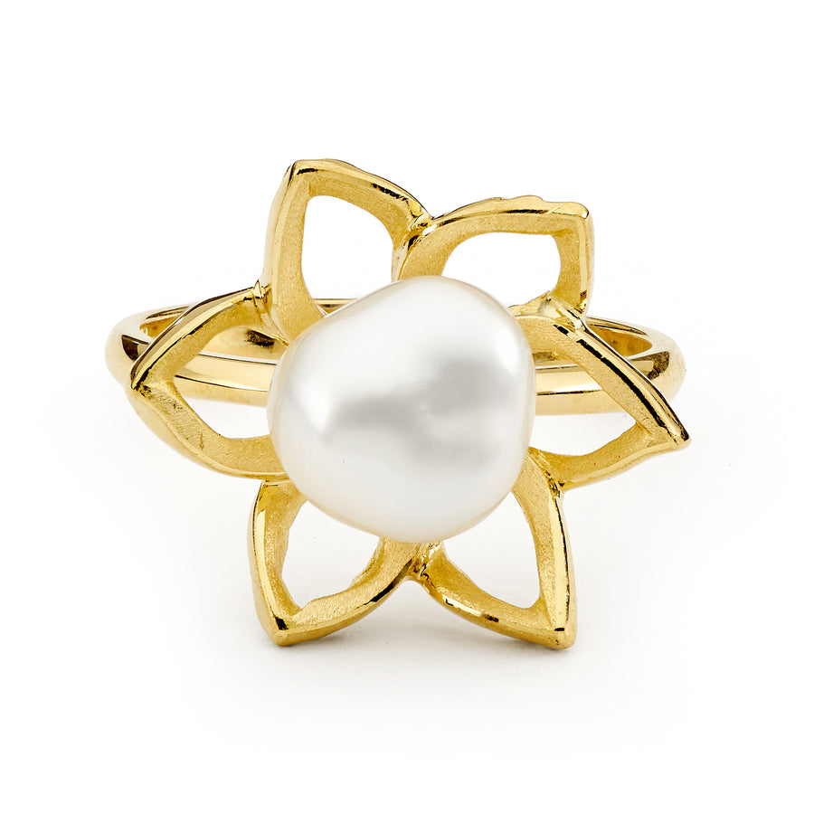 'Wildflower' South Sea Pearl Ring