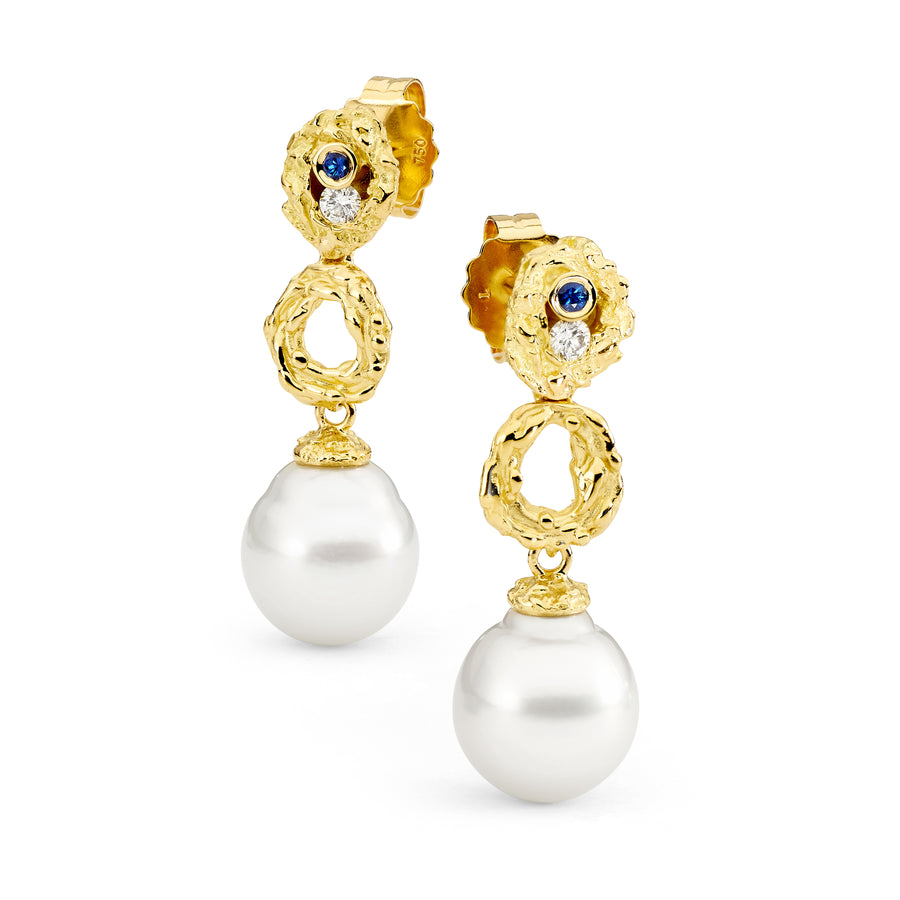 'First Light' Australian South Sea Pearl Earrings