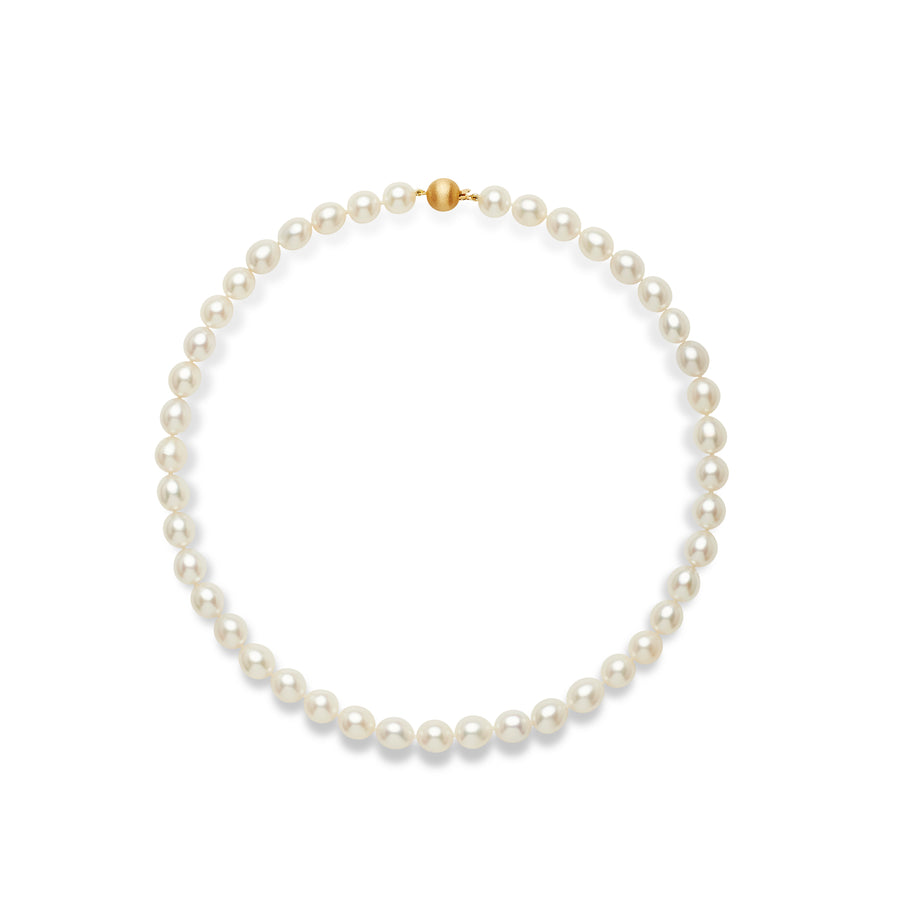 Oval South Sea Pearl Strand Necklace