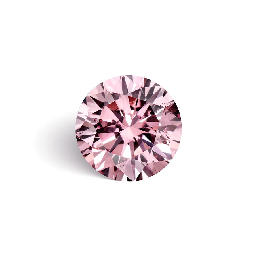 0.21CT ROUND SHAPED ARGYLE PINK DIAMOND