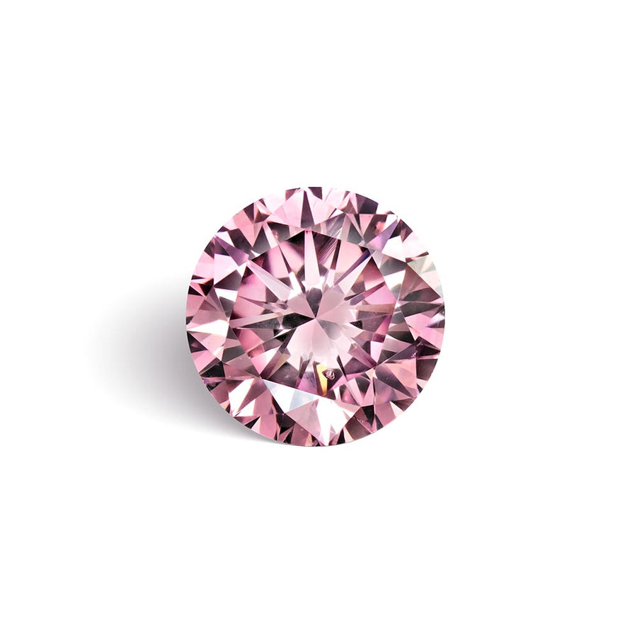 0.18ct Round Shaped Argyle Pink Diamond