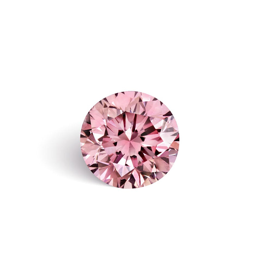 0.19ct Round Shaped Argyle Pink Diamond