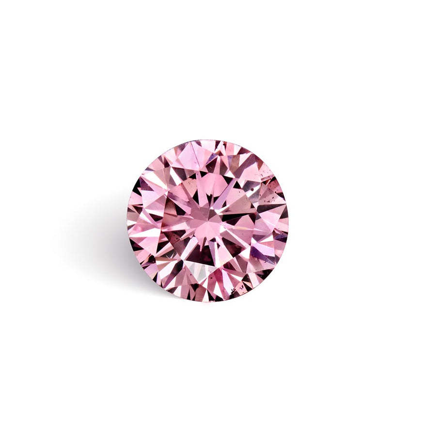 0.19ct Round Shaped Argyle Pink Diamond