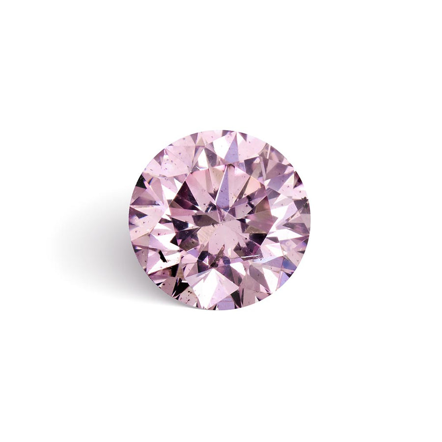 0.09ct Round Shaped Argyle Pink Diamond