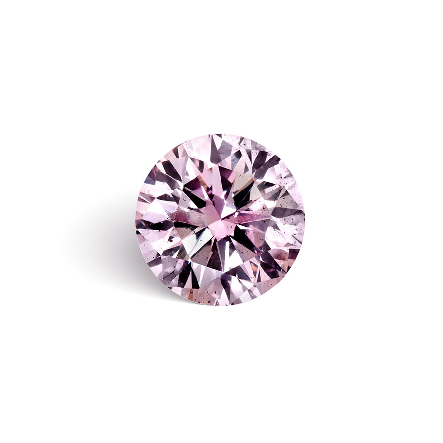 0.28CT ROUND SHAPED ARGYLE PINK DIAMOND