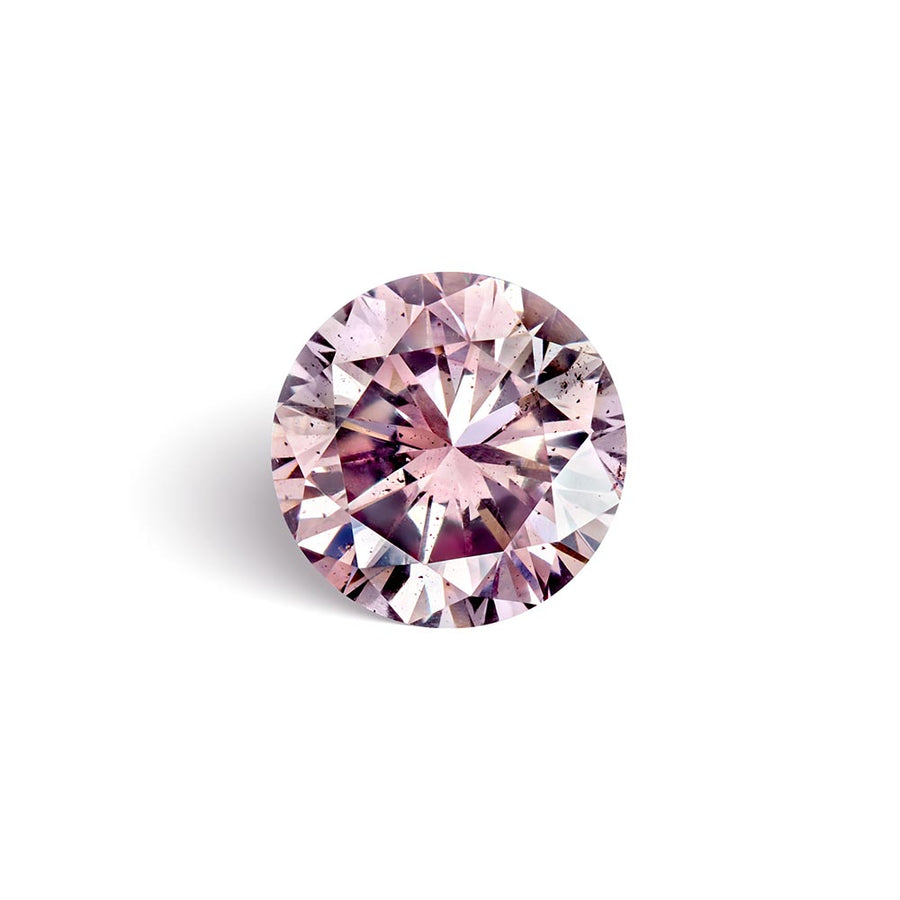 0.29CT ROUND SHAPED ARGYLE PINK DIAMOND