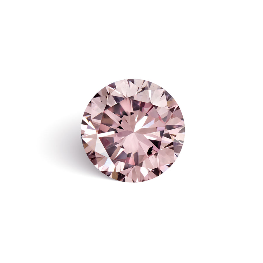 0.29CT ROUND SHAPED ARGYLE PINK DIAMOND