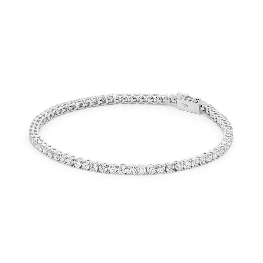 Claw Set Diamond Tennis Bracelet