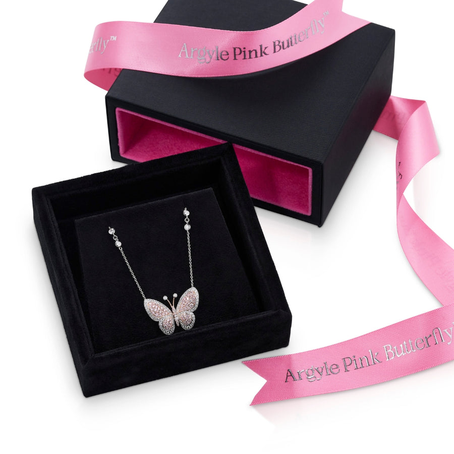 ARGYLE PINK™ BUTTERFLY PENDANT - LIMITED EDITION