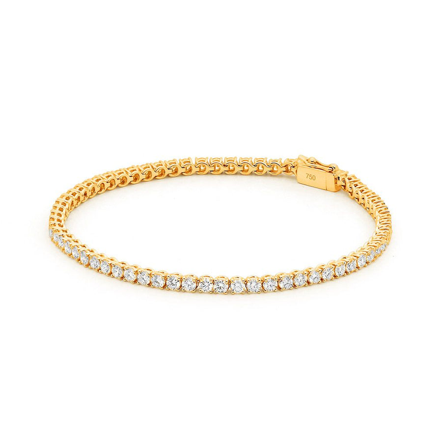 Claw Set Diamond Tennis Bracelet