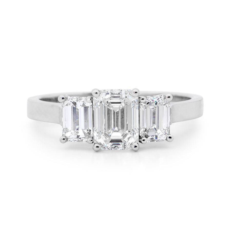 Emerald cut diamond ring online jewellery shop perth jewellery stores jewellery stores perth australian jewellery designers bridal jewellery australia diamonds perth diamond rings perth designer engagement rings engagement rings perth diamond engagement rings