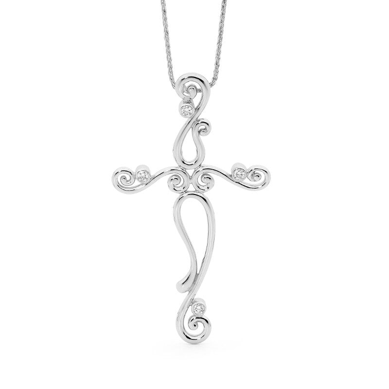 Diamond Cross Pendant White Gold Pendant Perth online jewellery shop perth jewellery stores jewellery stores perth australian jewellery designers bridal jewellery australia australian jewellery designers online jewellery shop perth jewellery shop jewellery shops perth perth jewellers jewellery perth jewellers in perth diamond jewellers perth bridal jewellery australia