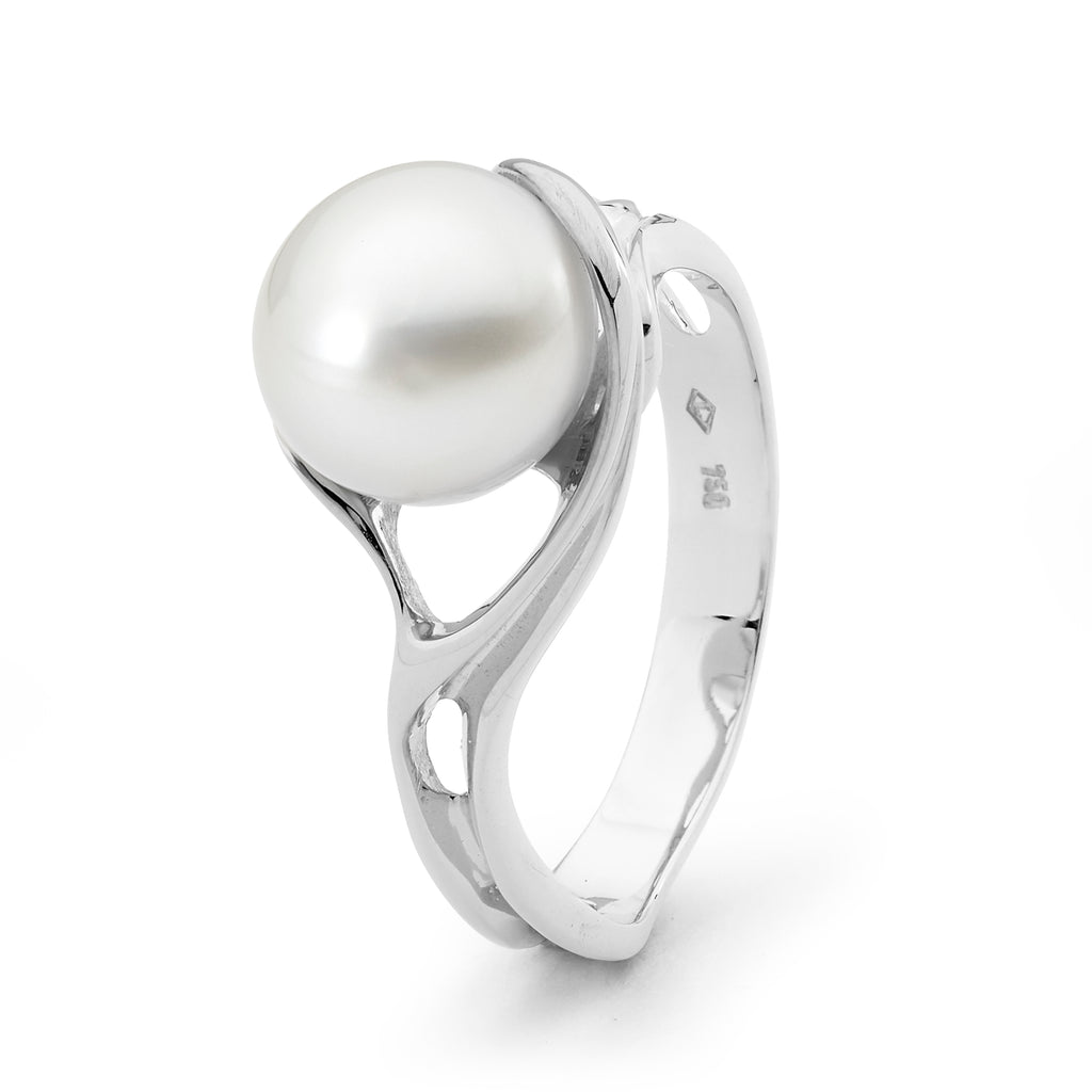 PTM Certified Natural Pearl (Moti) 3.25 Ratti to 10.25 Ratti or 3.00 Carat  to 9.35 Carat Astrological Gemstone BIS Hallmark 925 Sterling Silver Ring  for Men & Women – PTM Gems