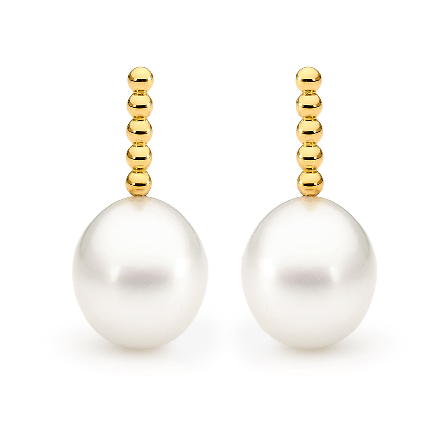 Pearl Earrings Perth | Pearl Studs, Droplets, Hoops & More | Linneys ...