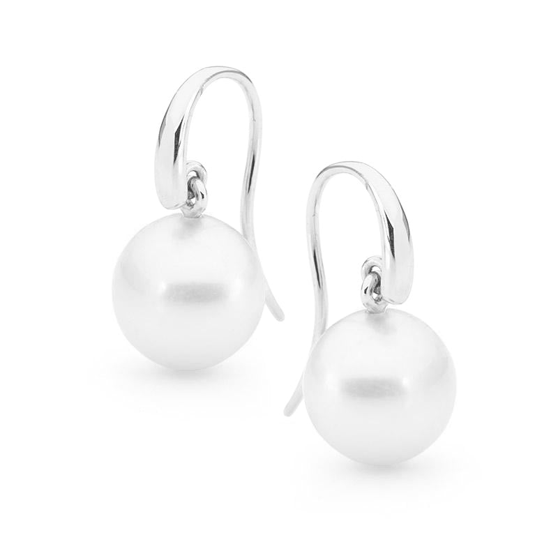 Classic pearl online drop earrings