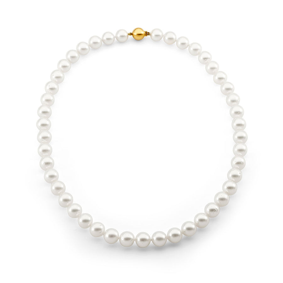 South Sea Pearl Round Strand Necklace