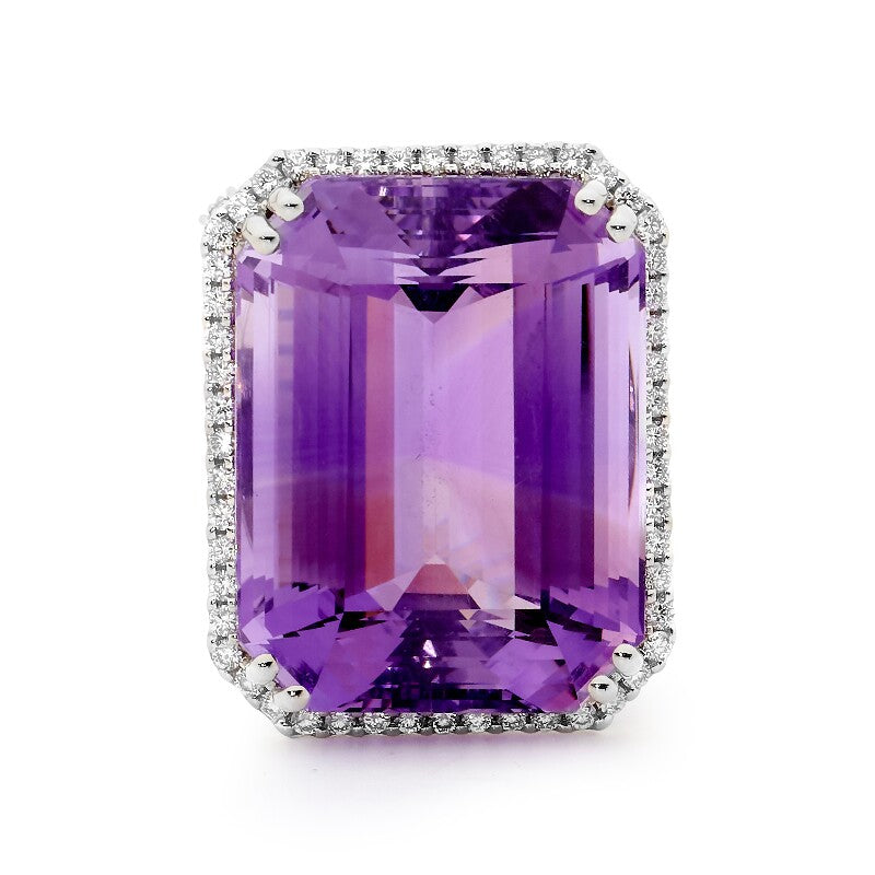 Magnifera Amethyst and Diamond Ring online jewellery shop buy jewellery online jewellers in perth perth jewellery stores wedding jewellery australia diamonds for sale perth gold jewellery perth engagement rings for women engagement rings australia custom engagement rings perth designer engagement rings unique engagement rings diamond engagement rings diamonds perth